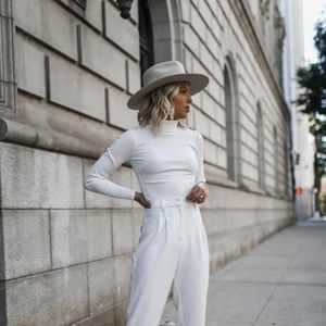 Technical Cashmere Brushed Willow Turtleneck